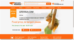 Desktop Screenshot of lifevisa.com